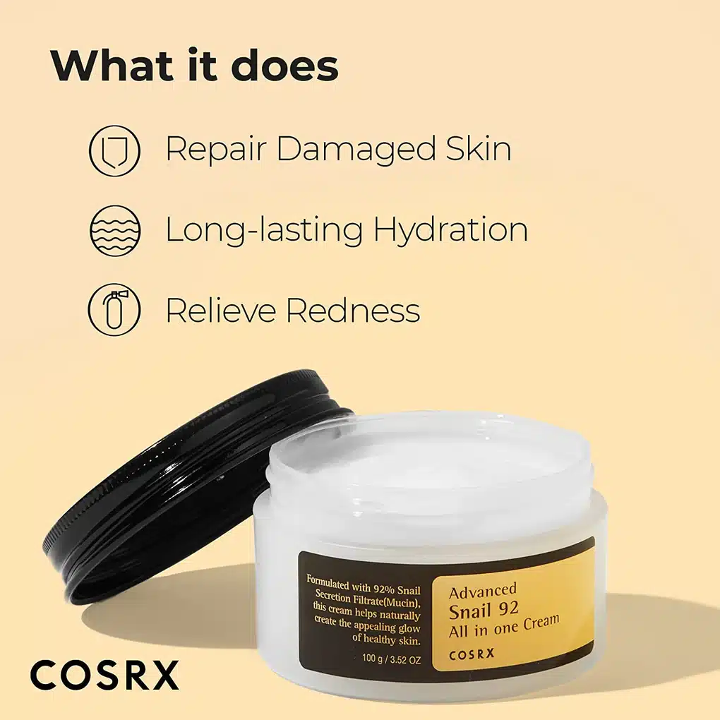 COSRX Advanced Snail 92 All In One Cream - Skin Cycling