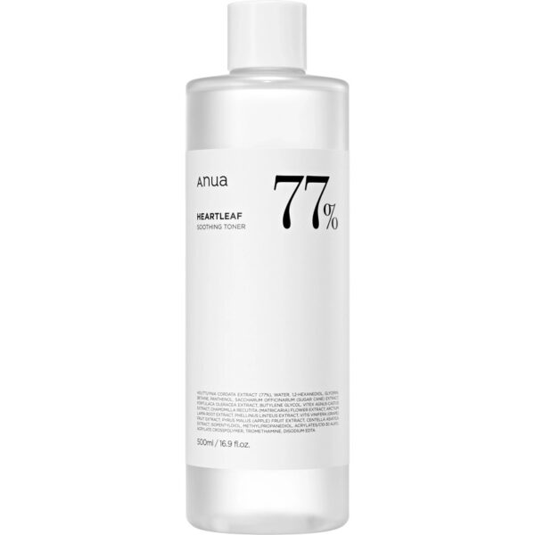 anua heartleaf 77% soothing toner