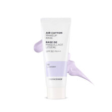 THE FACE SHOP Air Cotton Makeup Base SPF30 PA++ (02 Lavender)