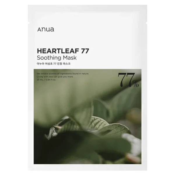 Anua HEartleaf 77% Soothing Sheet Mask