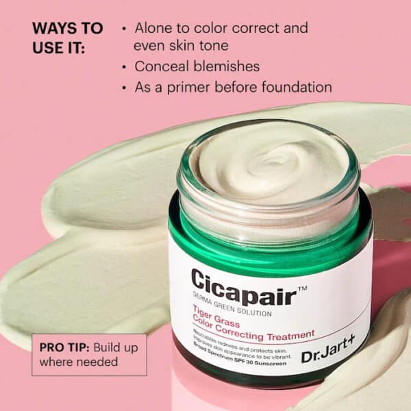 dr.jart+ cicapair tiger grass color correcting treatment