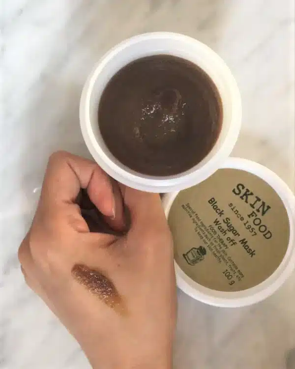 Skinfood Black Sugar Mask Wash Off skrubb