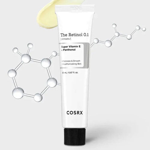 COSRX The Retinol 0.1 Cream (20ml) – K-Beauty Anti-Aging Treatment for Beginners – Fine Line Reduction, Firming & Texture Improvement